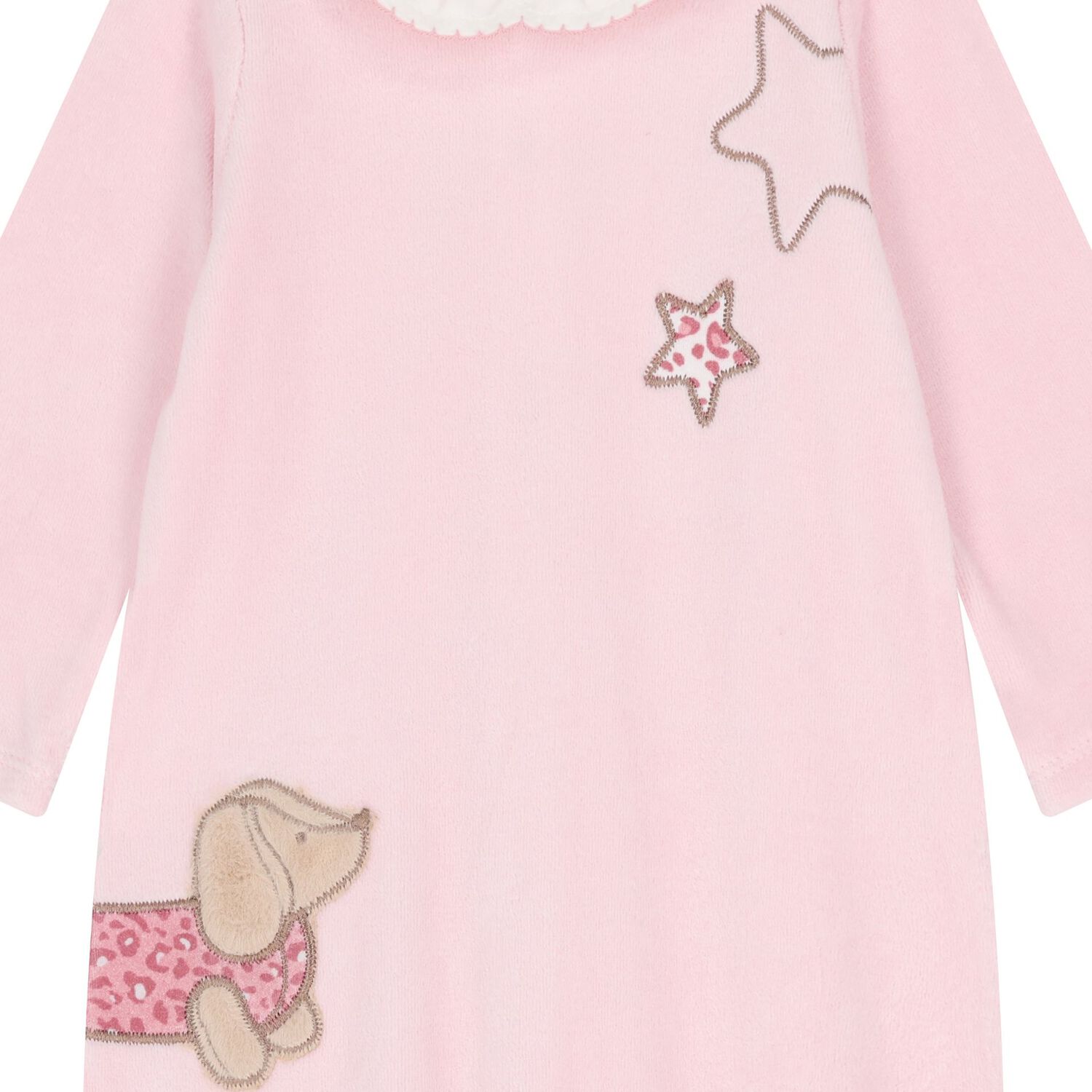 Baby Girls Pink Babygrows ( 2-Pack ), 1, hi-res