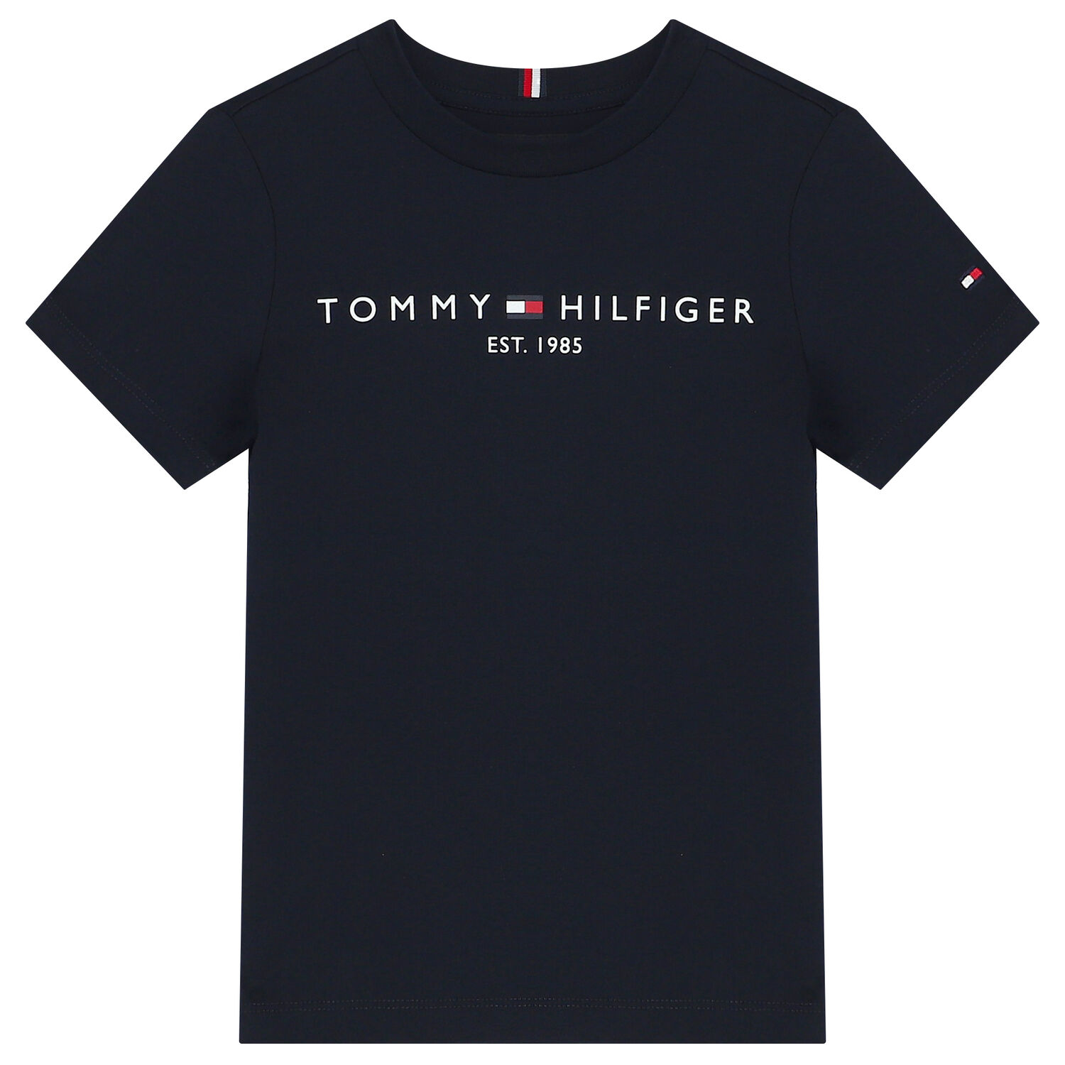 Boys Navy Blue Logo Shorts Set, 1, hi-res