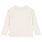 Girls Ivory Fantasy Landscape Long Sleeve Top, 1, hi-res