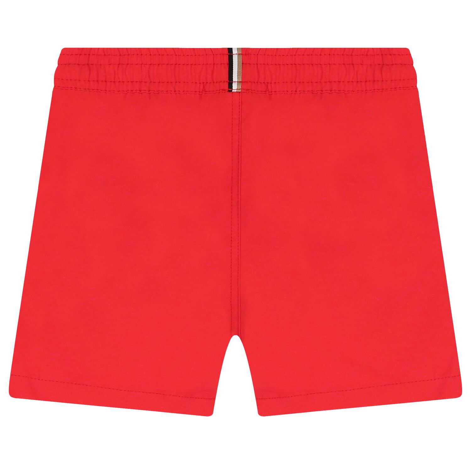 Younger Boys Red Logo Swim Shorts, 3, hi-res image number null