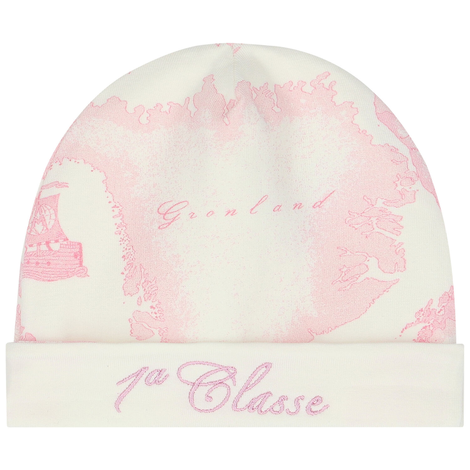 Beige & Ivory Geo Map Babygrow Set, 4, hi-res