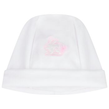 Baby Girls White Rabbit Hat