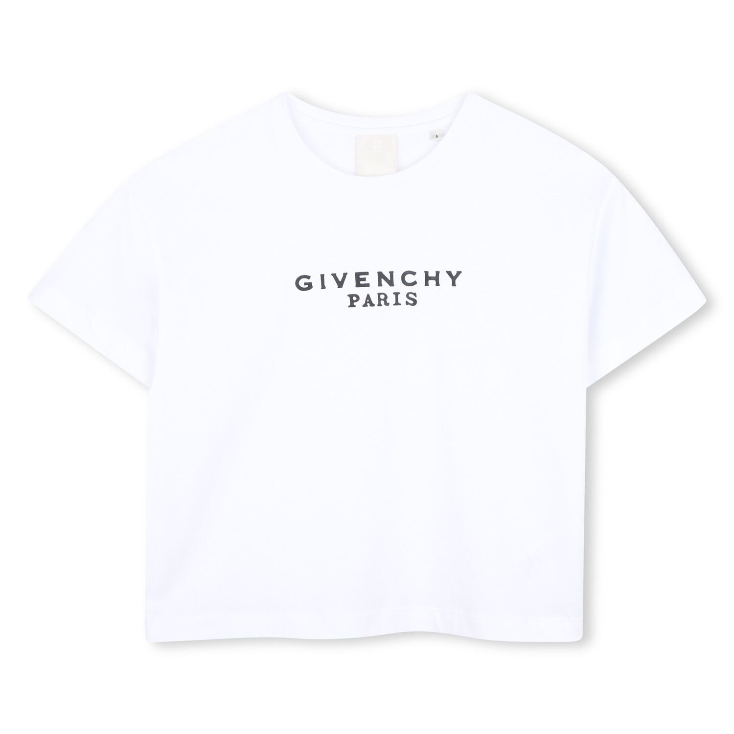 Girls White Logo T-Shirt, 1, hi-res