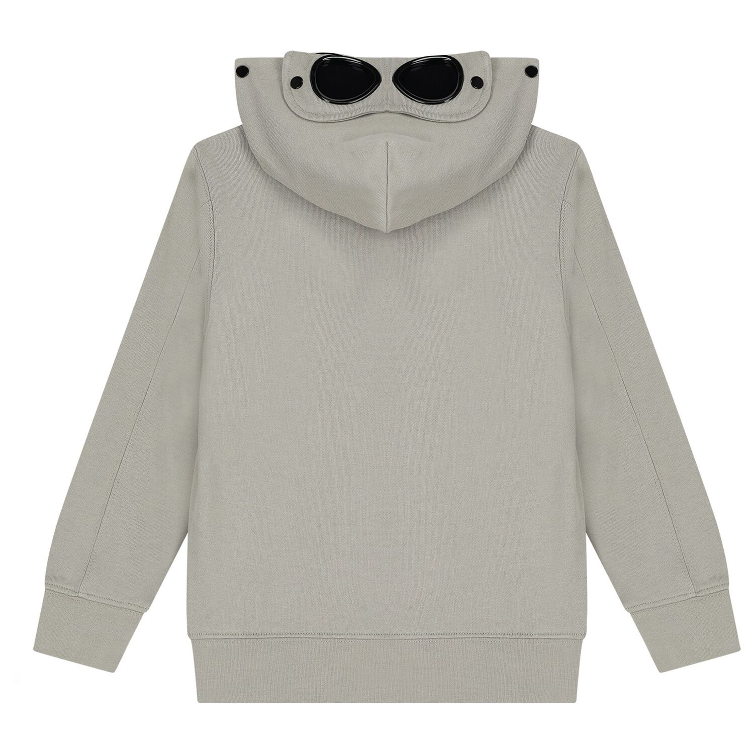 Boys Grey Logo Hooded Top, 2, hi-res