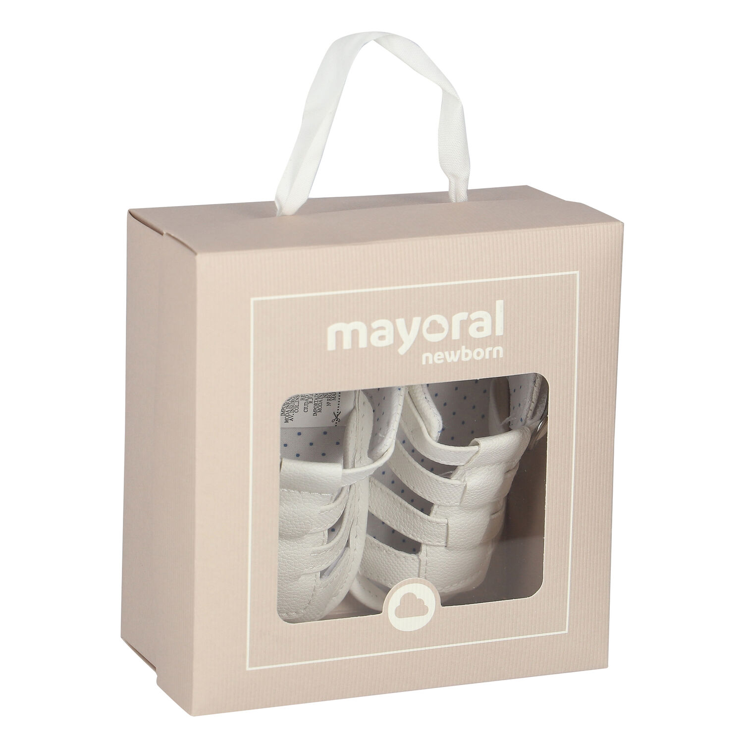 Baby Boys White Sandals, 1, hi-res