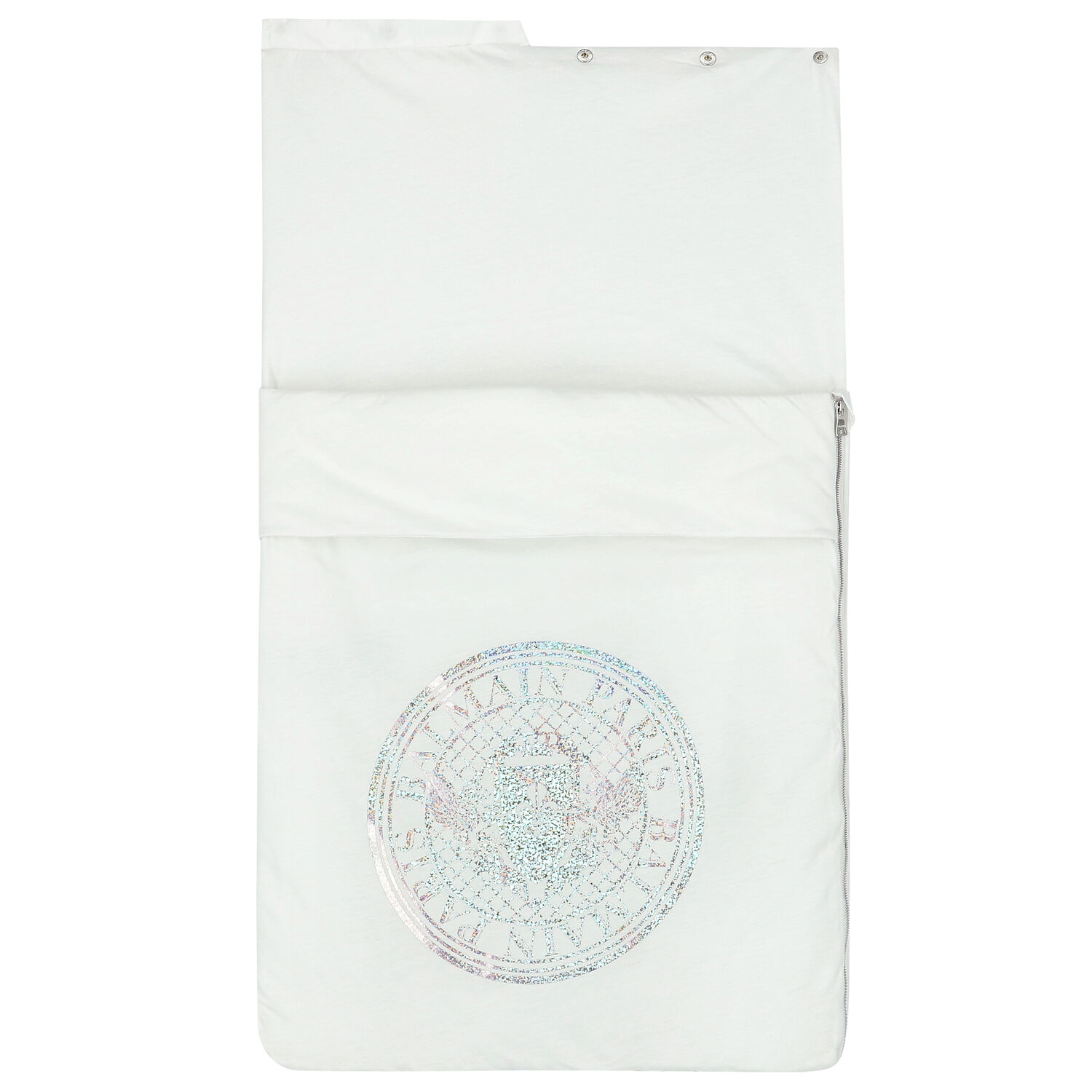 White Logo Baby Nest, 1, hi-res