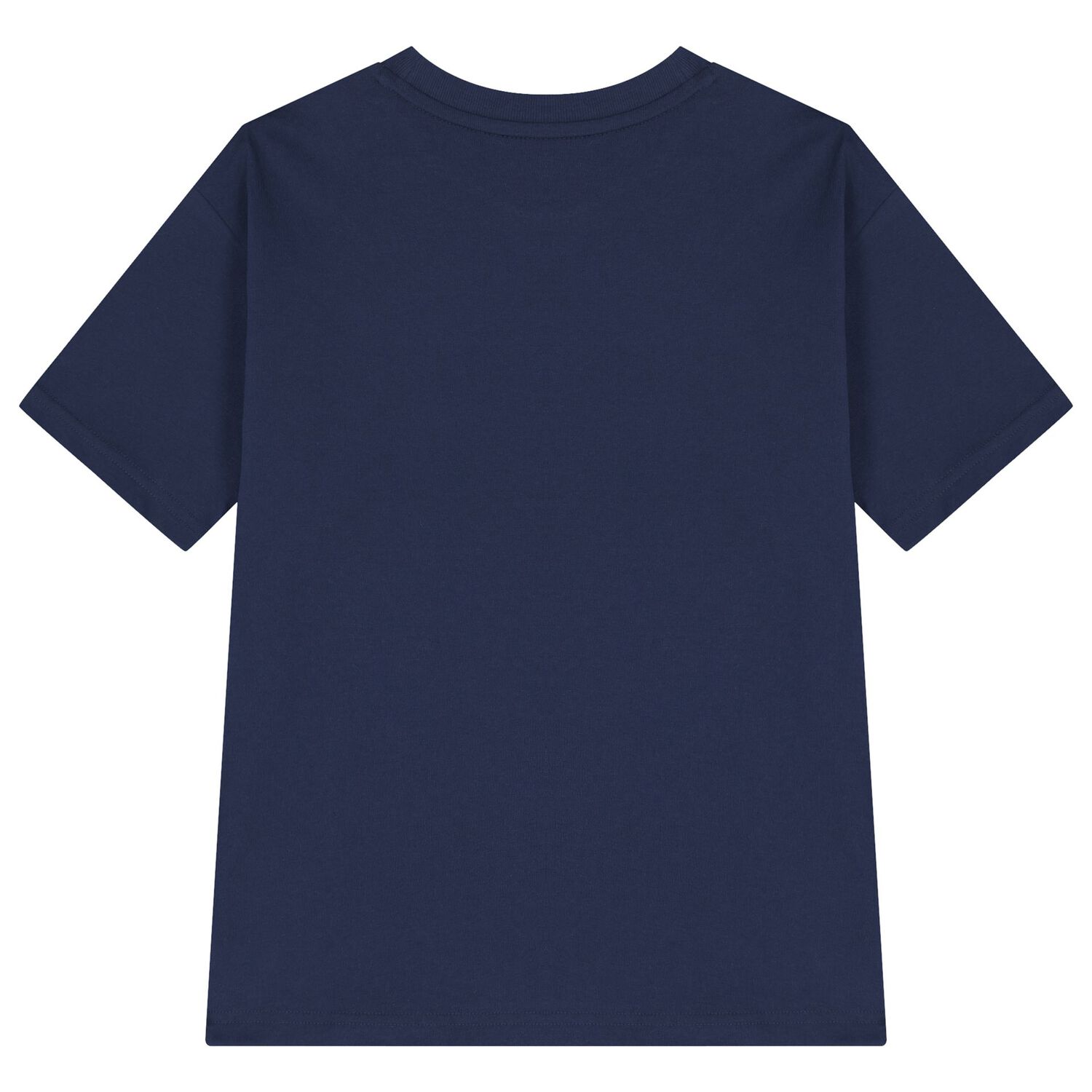 Navy Blue Trefoil Logo Oversized T-Shirt, 1, hi-res