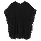 Black Petal Kaftan, 1, hi-res