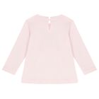 Younger Girls Pink Disney Long Sleeve Top, 1, hi-res