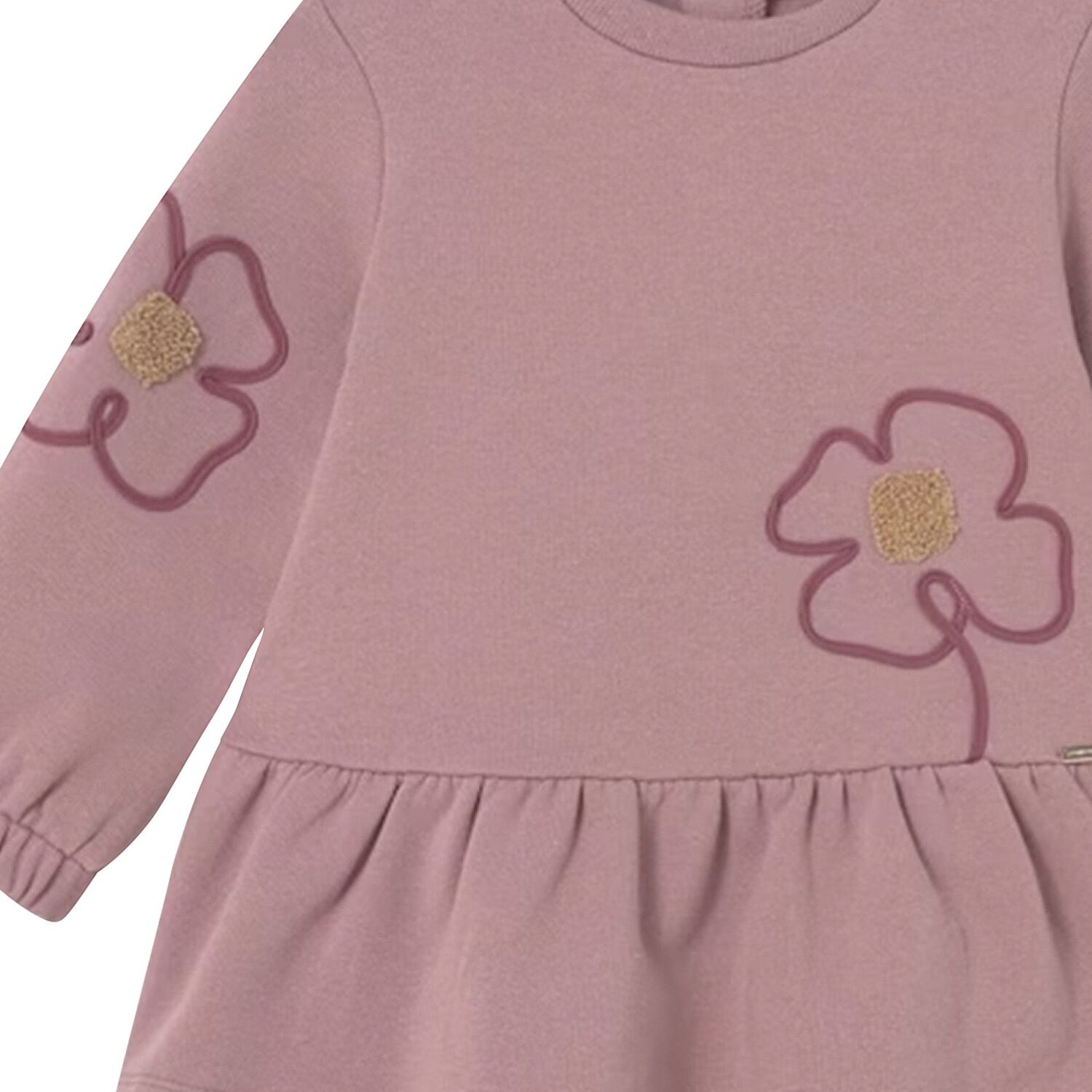 Younger Girls Pink Flower Dress, 1, hi-res image number null