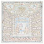Ivory & Blue Ballet de Paris Baby Carr&eacute; Swaddle & Bib Gift Set, 1, hi-res