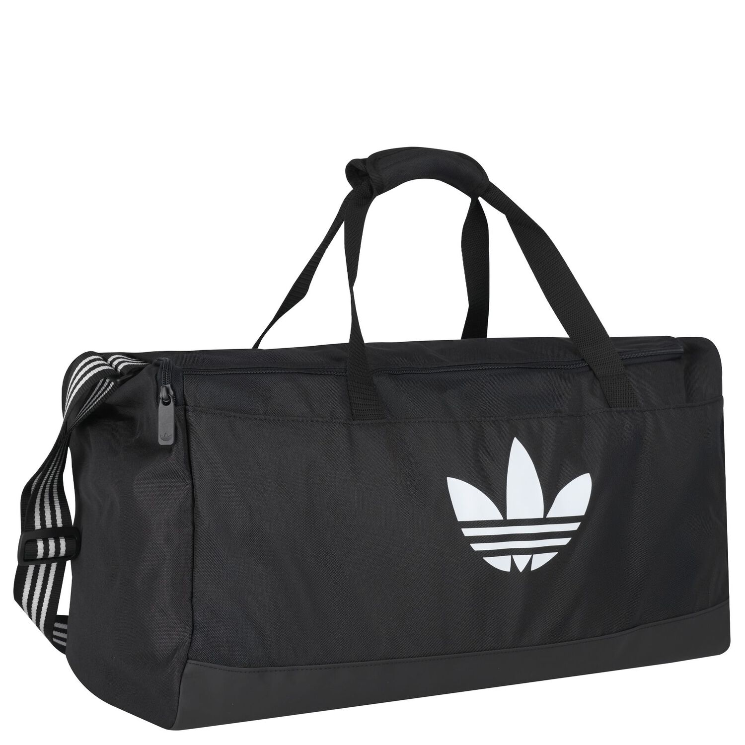 Black Logo Duffle Bag, 1, hi-res