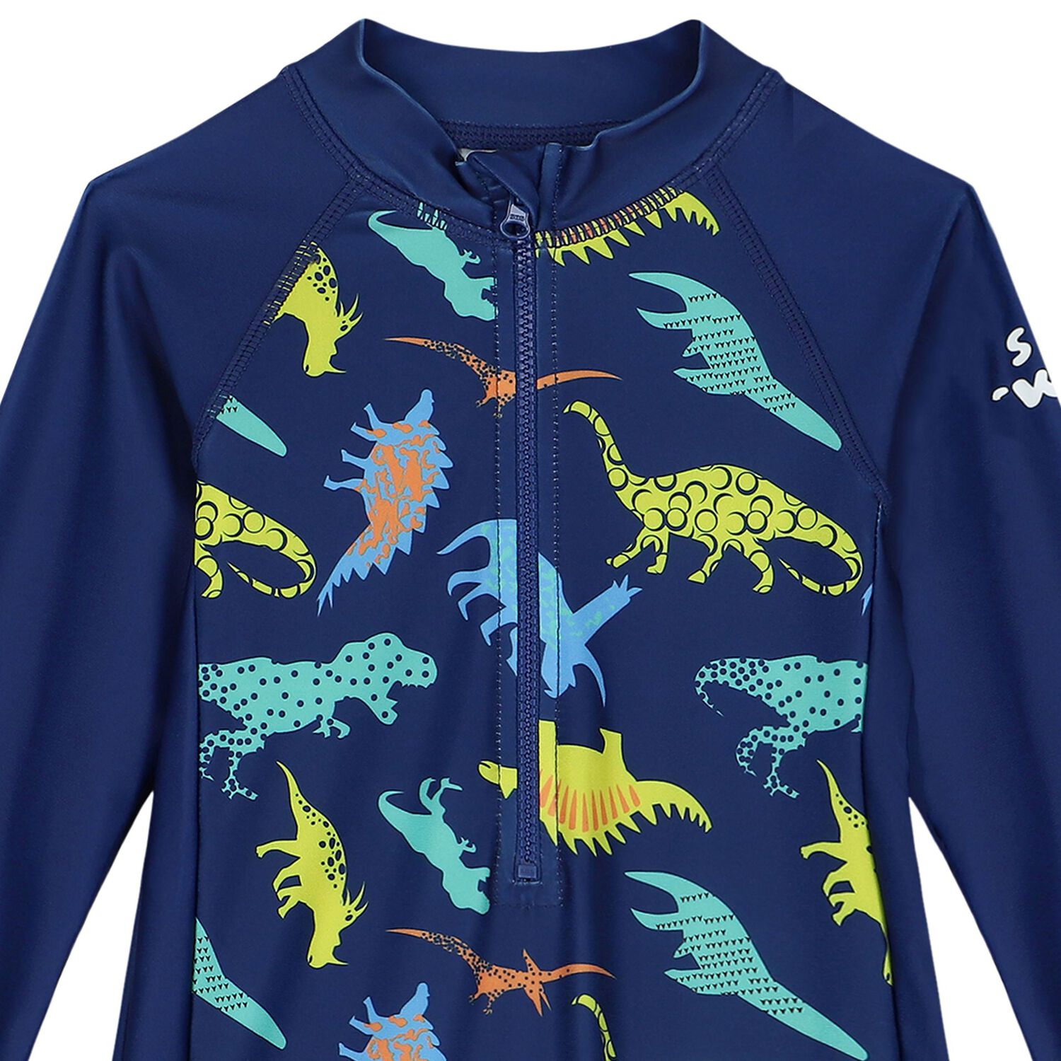 Younger Boys Blue Sun Suit, 1, hi-res image number null