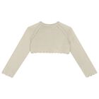 Younger Girls Beige Cardigan, 1, hi-res