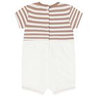 Baby Boys Ivory Bear Romper & Hat Set, 2, hi-res