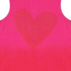 Girls Pink & Red Sequin Heart Dress, 1, hi-res
