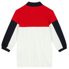 Girls Logo Colourblock Sweatshirt Dress, 1, hi-res