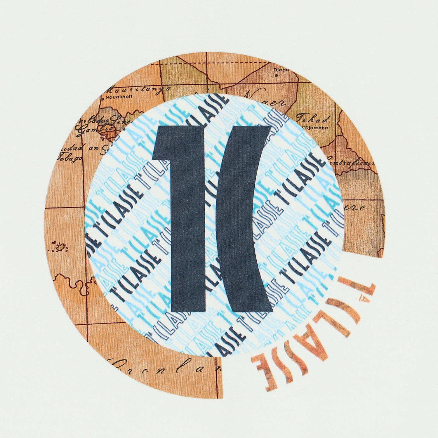 Baby Boys Ivory & Blue Logo Blanket, 1, hi-res