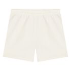 Ivory Cotton Logo Younger Shorts Set, 2, hi-res