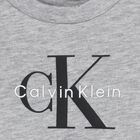 Baby Boys Grey Logo Babygrow Gift Set, 1, hi-res