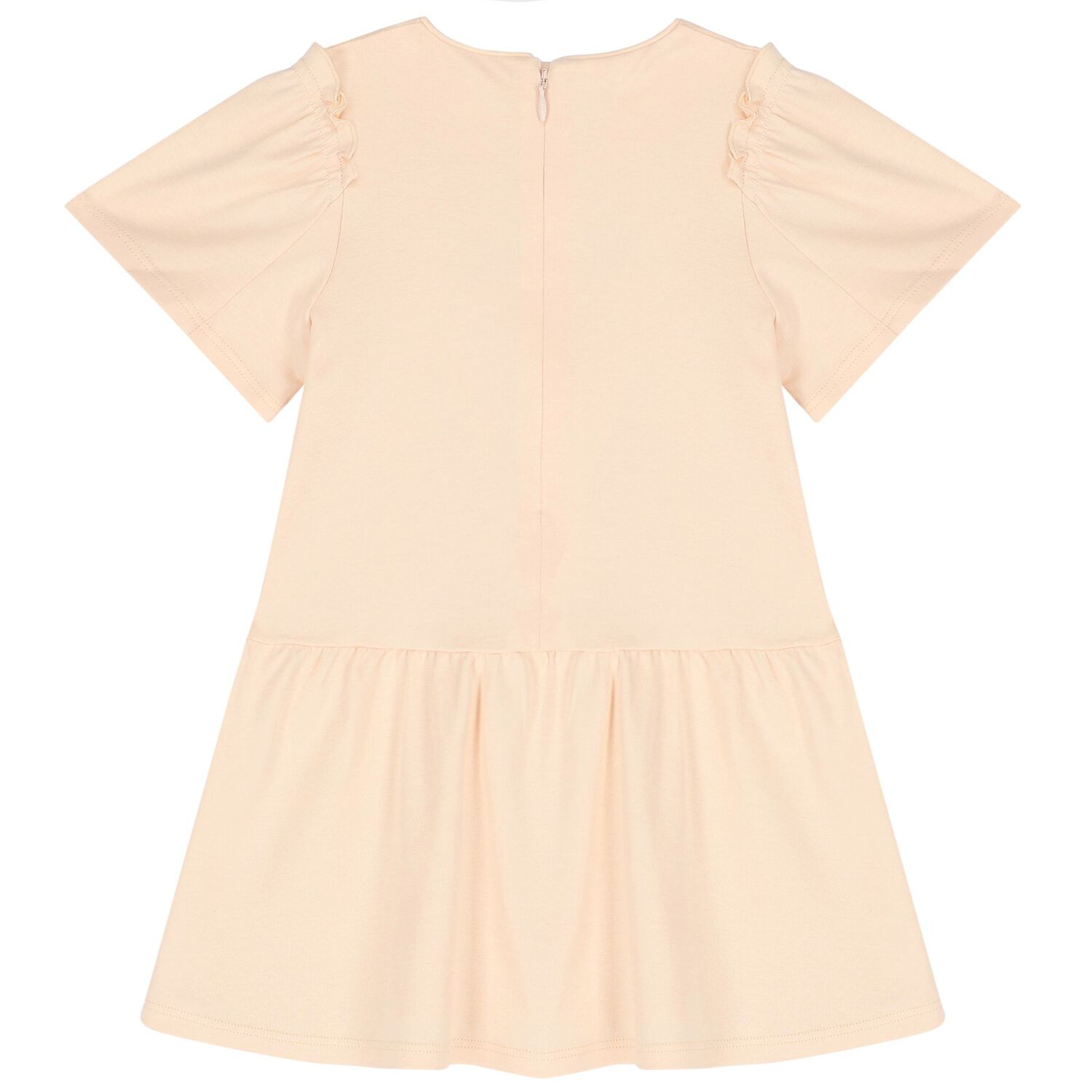 Younger Girls Pink Logo Dress, 1, hi-res image number null