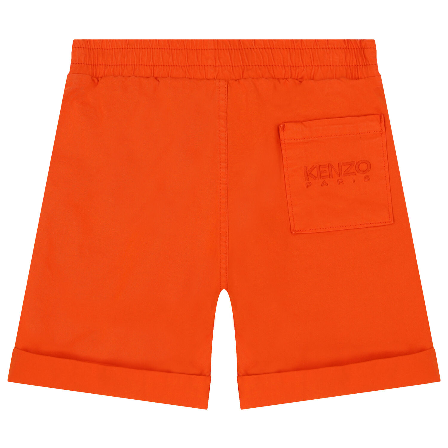 Boys Orange Logo Shorts, 2, hi-res image number null