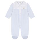 Baby Boys White & Blue Babygrow Gift Set, 1, hi-res