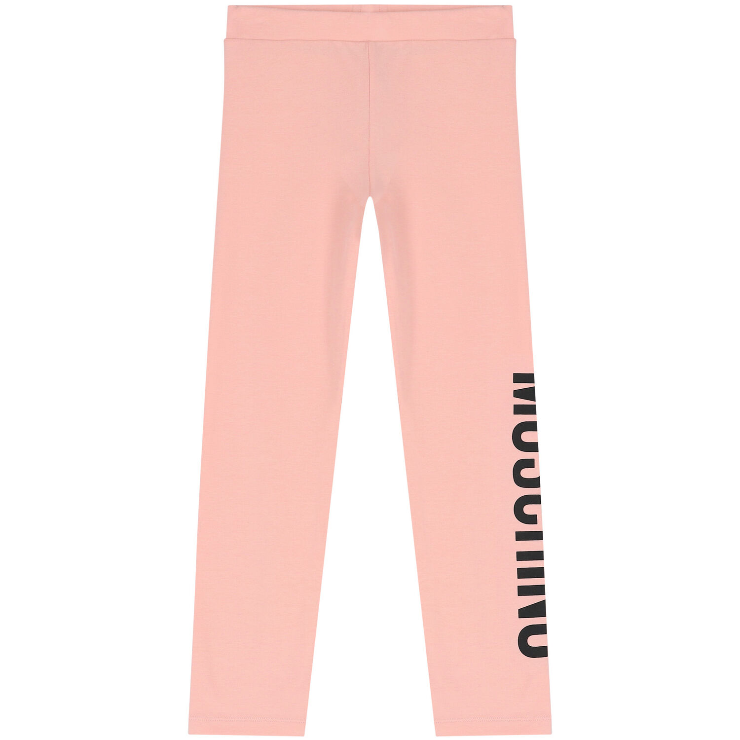 Girls Pink Logo Leggings, 1, hi-res