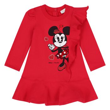 Younger Girls Red Disney Dress