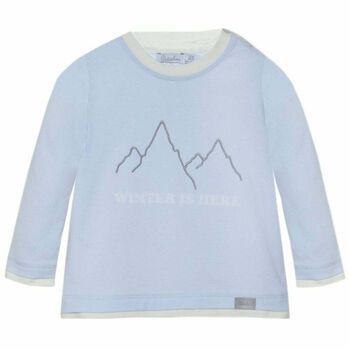 Boys Blue Long Sleeve Top