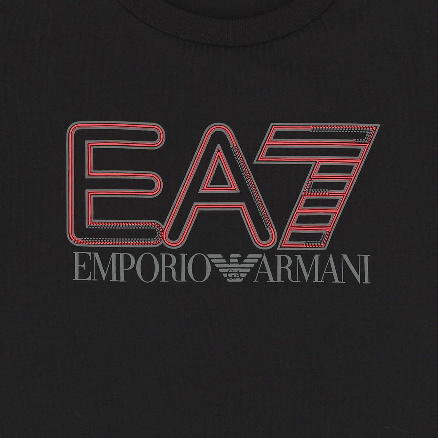 Boys Black Logo T-Shirt, 2, hi-res