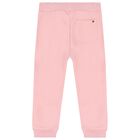 Younger Girls Pink Logo Tracksuit, 2, hi-res