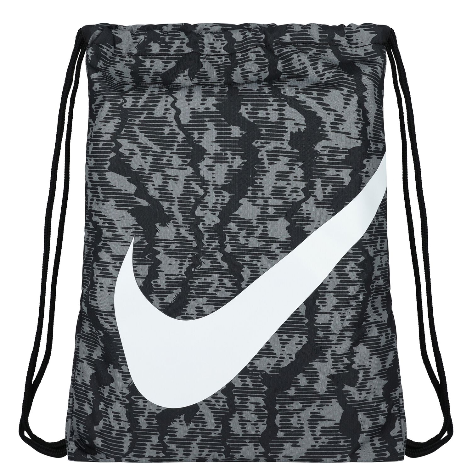 Black & Grey Logo Gym Sack, 1, hi-res image number null