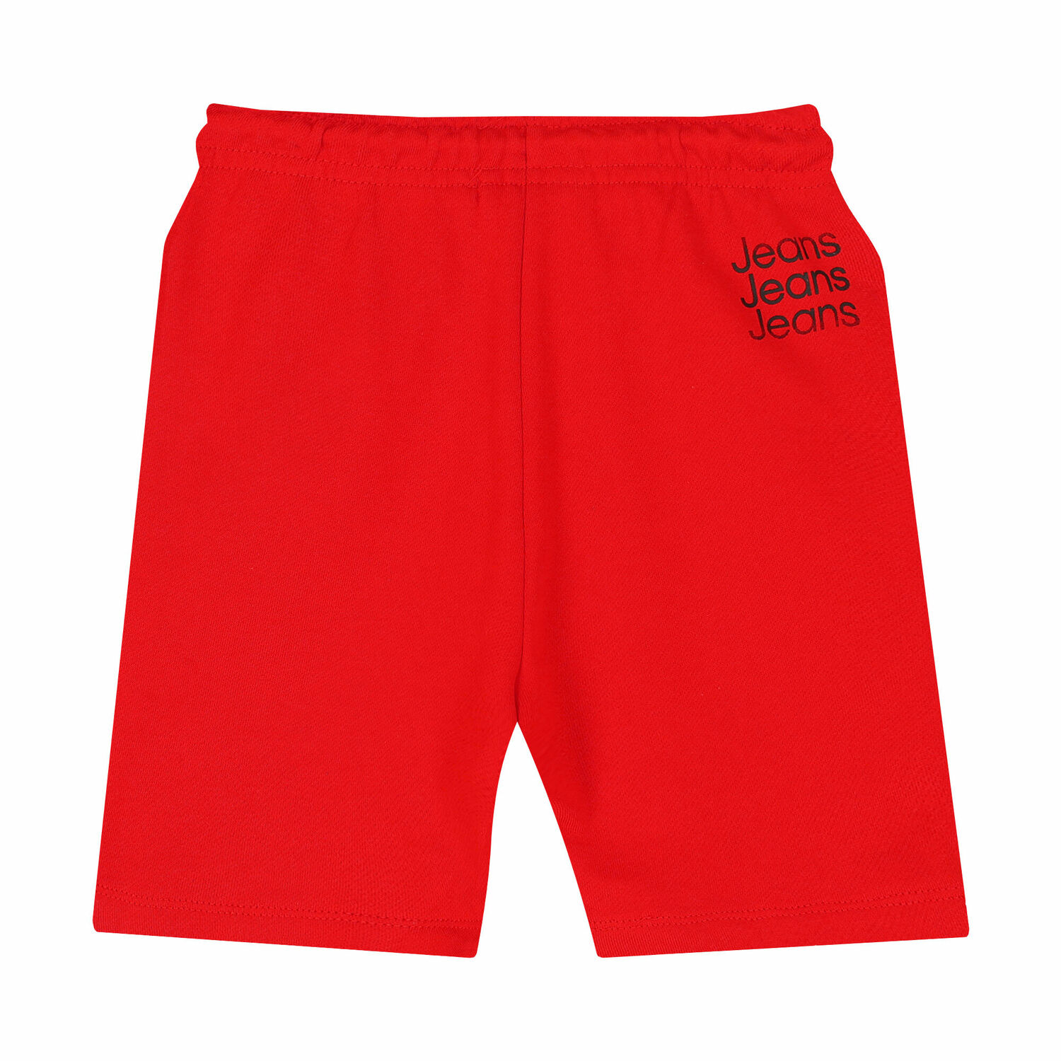 Boys Red Logo Shorts, 1, hi-res