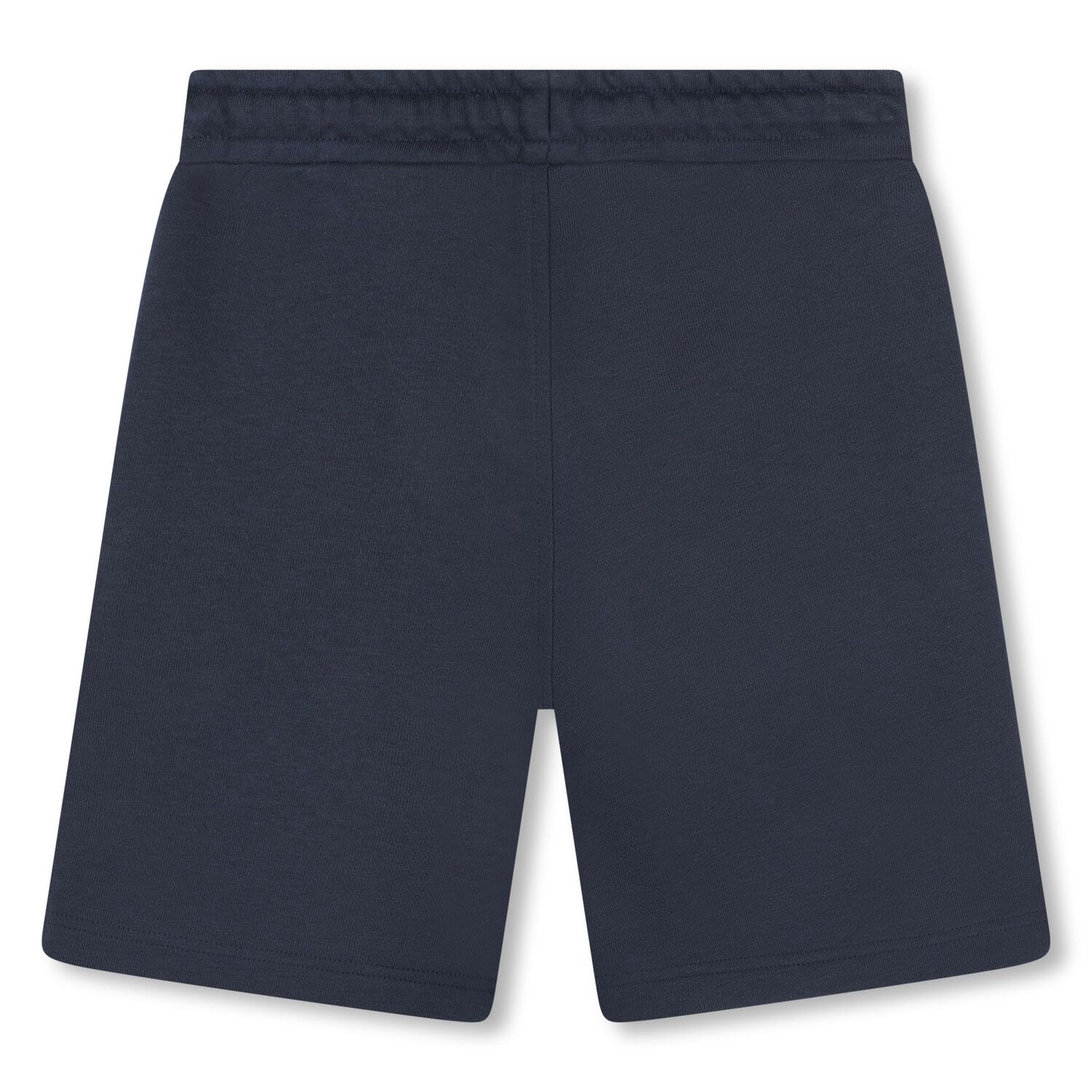 Boys Navy Blue Logo Shorts, 5, hi-res