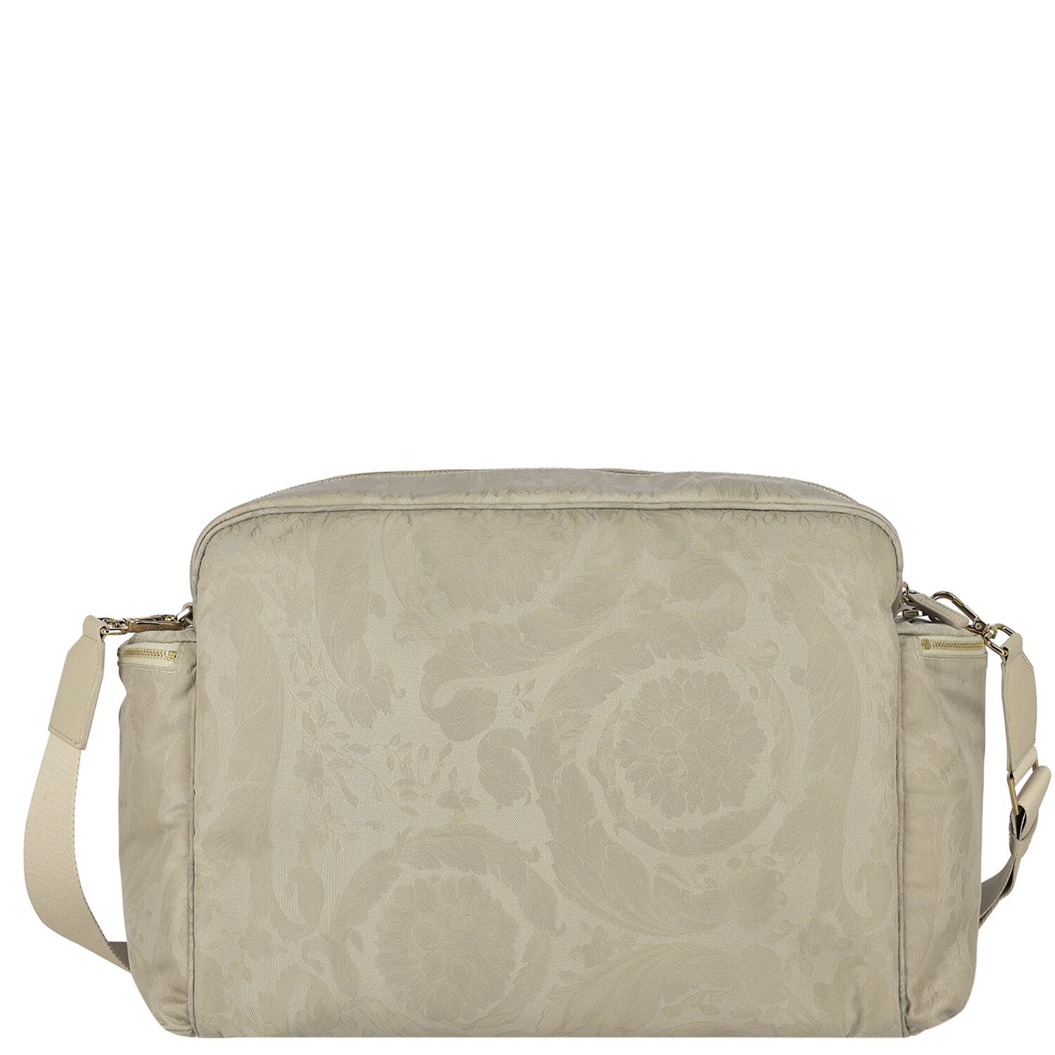 Beige Medusa Logo Baby Changing Bag, 2, hi-res image number null