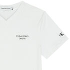 Boys White Logo T-Shirt, 3, hi-res