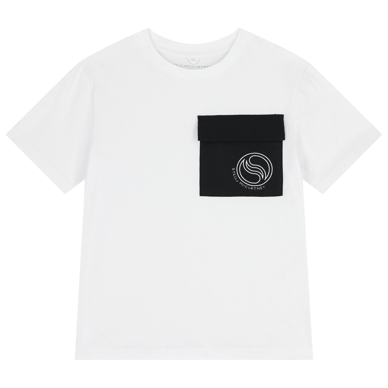 Boys White Logo T-Shirt, 1, hi-res