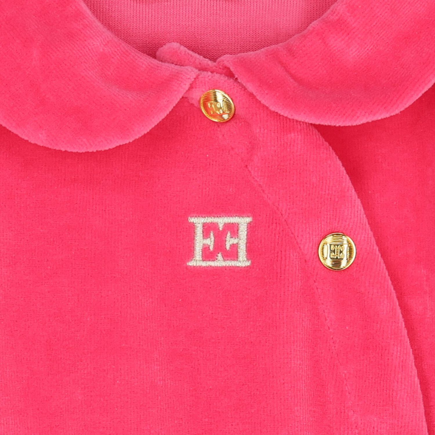 Baby Girls Pink Logo Babygrow, 3, hi-res