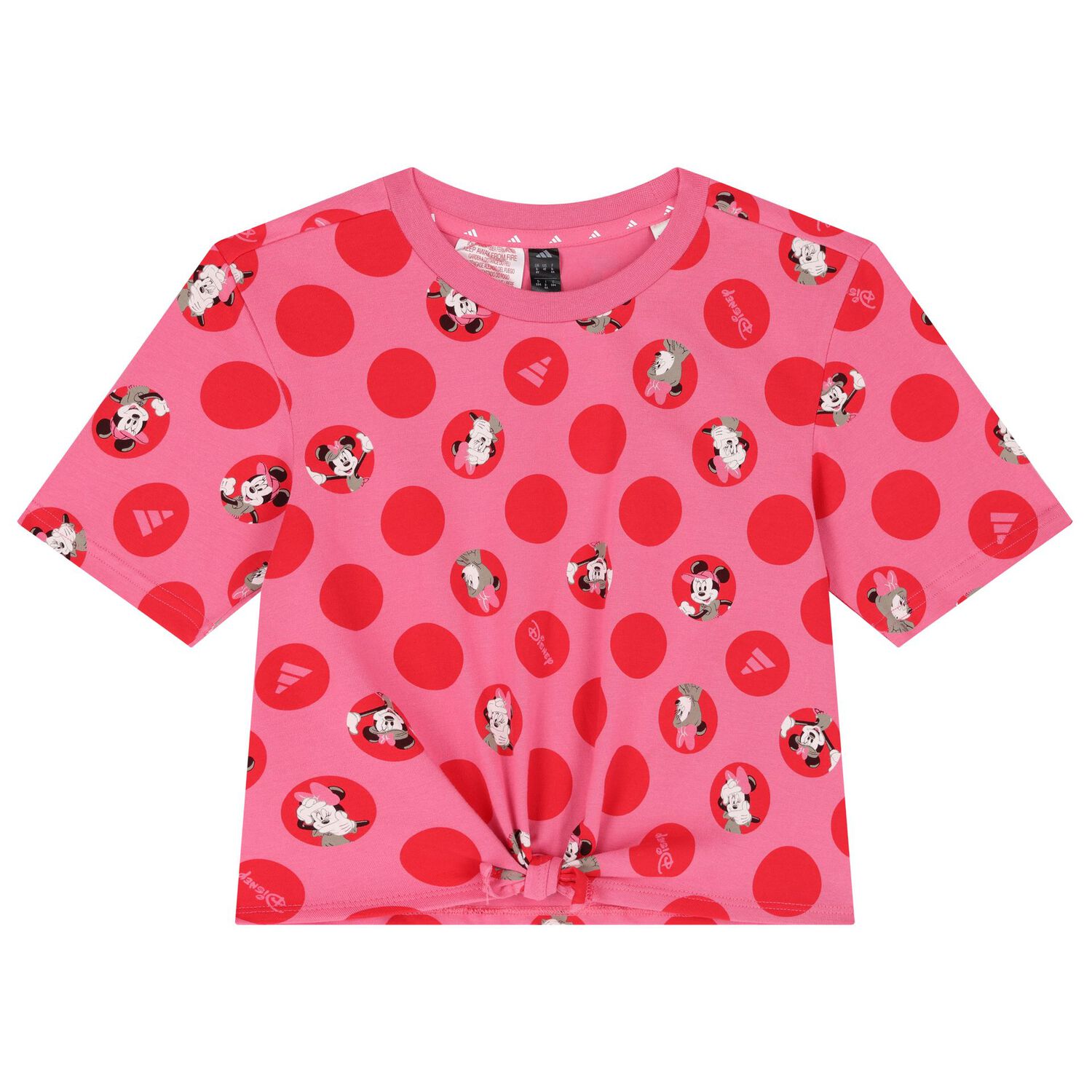 Girls Pink & Grey Minnie Mouse Shorts Set, 1, hi-res