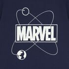 Boys Navy Blue & Grey Marvel Pyjamas, 1, hi-res