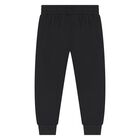 Younger Boys Black & White 3 Piece Joggers Set, 1, hi-res