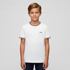 Boys White Logo T-Shirt, 2, hi-res