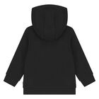 Younger Boys Black Logo Tracksuit, 1, hi-res