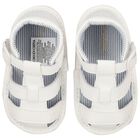 Baby Boys Ivory Sandals, 1, hi-res