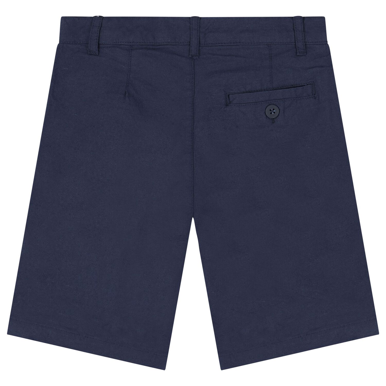 Boys White & Navy Blue Shorts Set, 3, hi-res