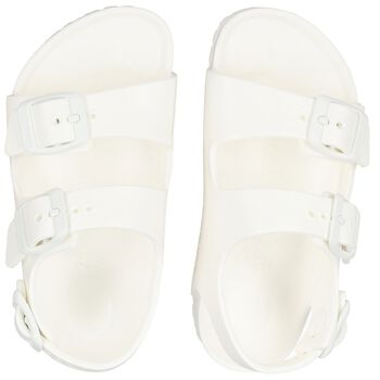 White Milano Eva Sandals