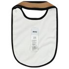White & Beige Logo Bibs ( 3-Pack ), 1, hi-res