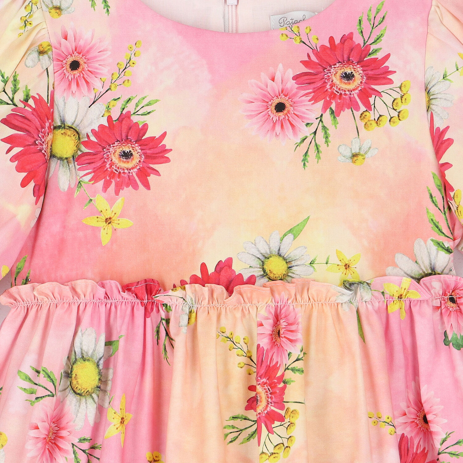 Girls Pink Floral Dress, 1, hi-res image number null