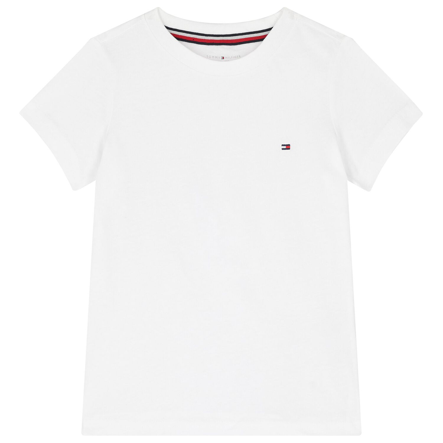 Girls Pink & White Cotton Logo T-Shirts ( 2-Pack ), 1, hi-res